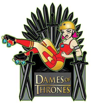 Dames of Thrones logo