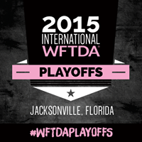 2015 WFTDA Division 1 Playoff 3 logo