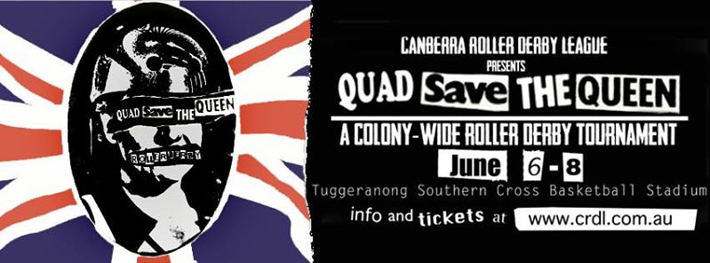 2015 Quad Save the Queen logo
