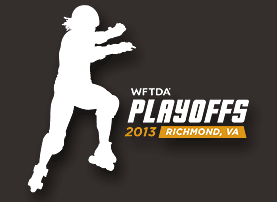 2013 WFTDA Division 1 Playoff #2 logo