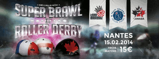 Super Brawl of Roller Derby logo