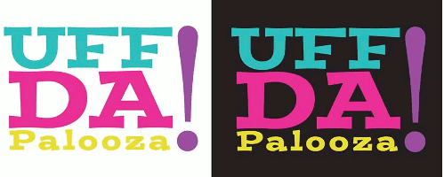 Uff da Palooza logo