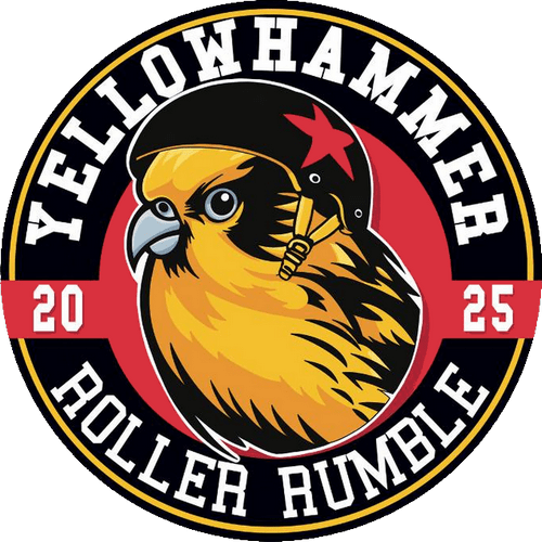 Yellowhammer Roller Rumble 2025 logo